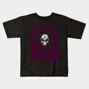 Chaos Purple Kids T-Shirt